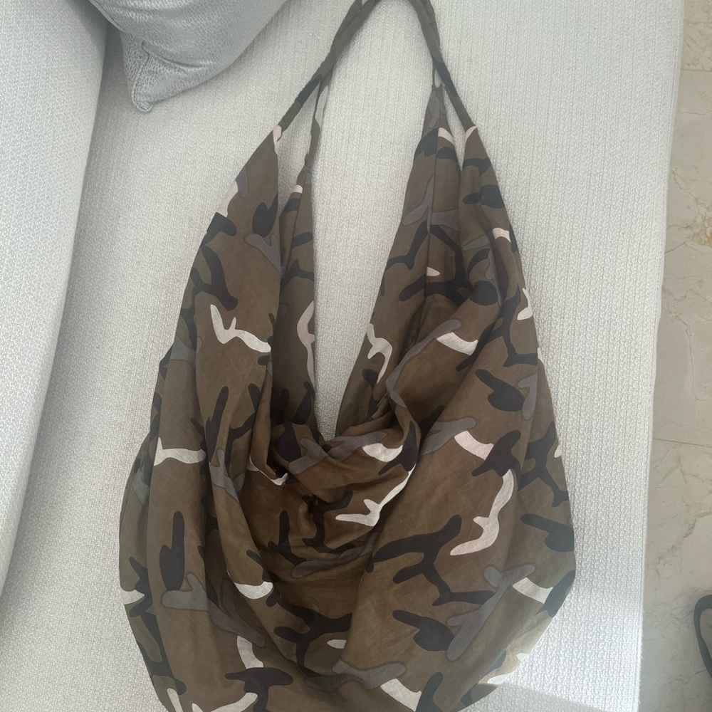 Antica Sartoria camouflage fabric bag